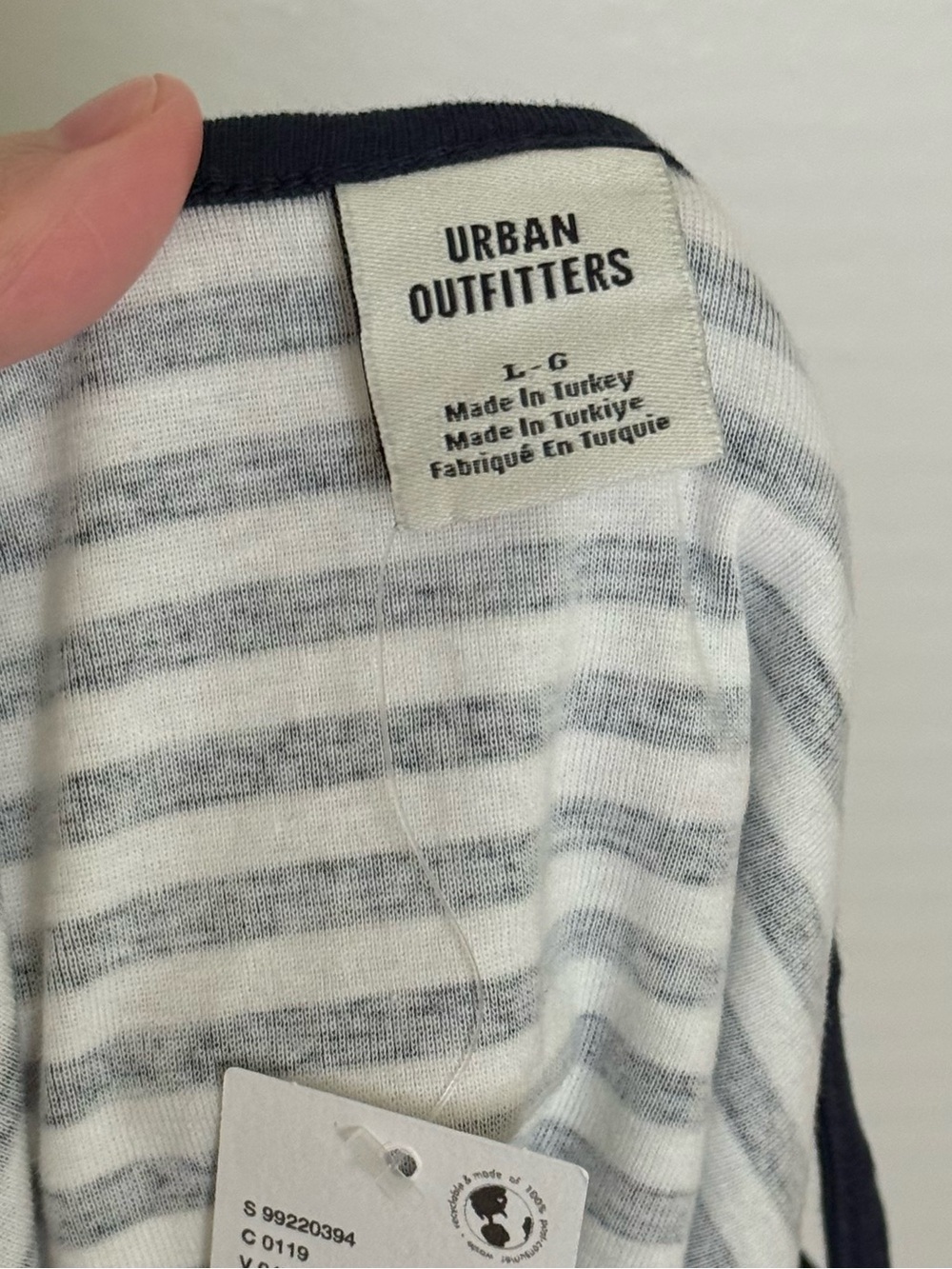 URBAN OUTFITTERS Cherry On Top Embroidered Graphic Striped Cami - Picture 11 of 12